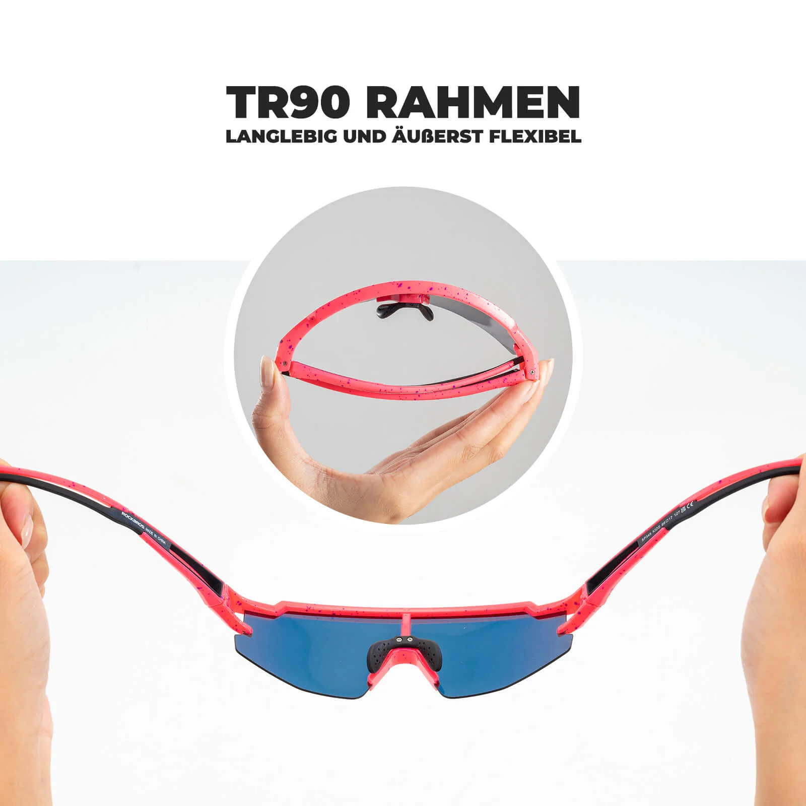 Kinder Fahrradbrille Polarisiert UV400 Schutz - Image 17