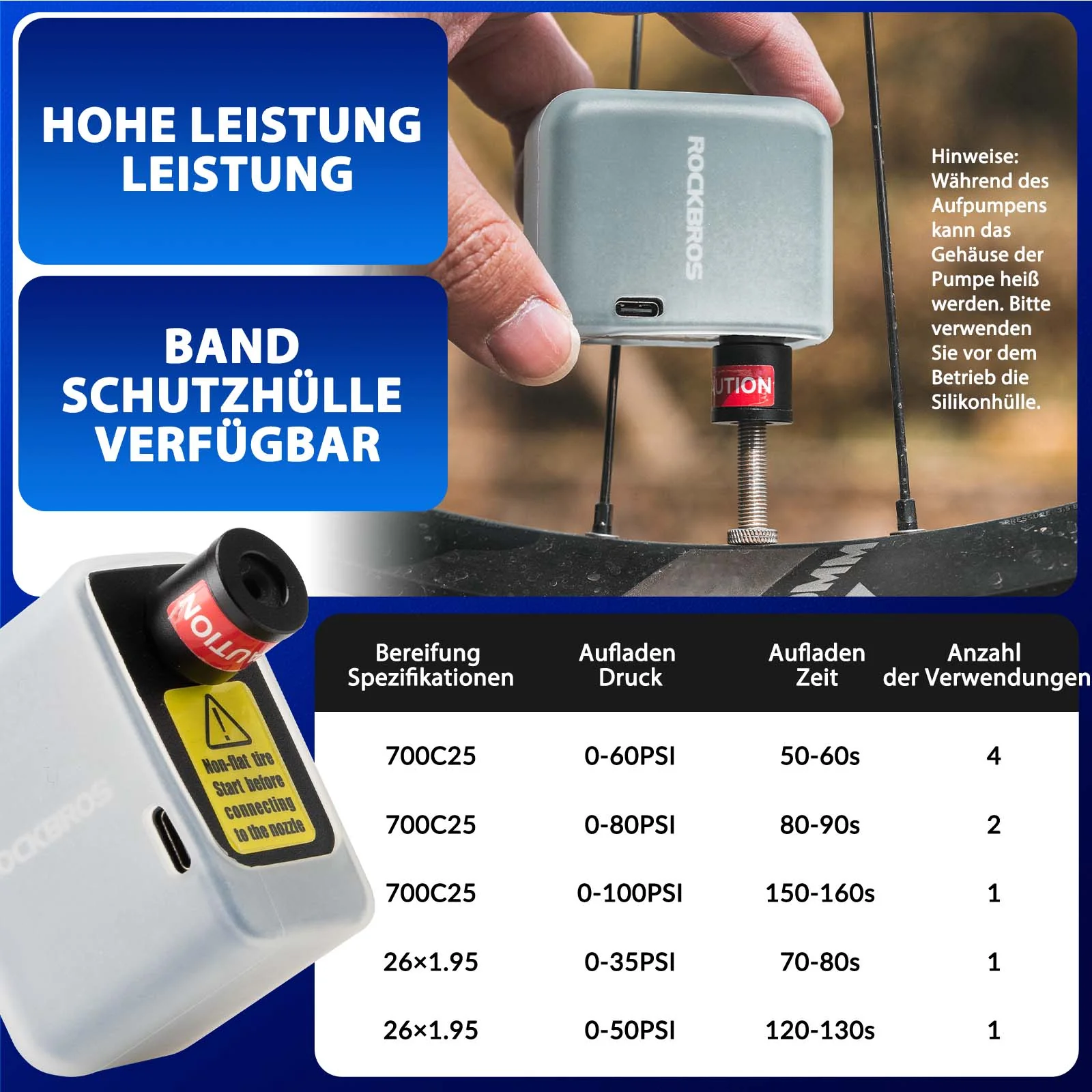 MINI Elektrische Fahrradpumpe AS1 - Image 8