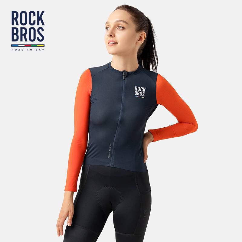 ROAD TO SKY Damen Langarm-Radtrikot Fahrrad Jersey für MTB & Rennrad - Image 3