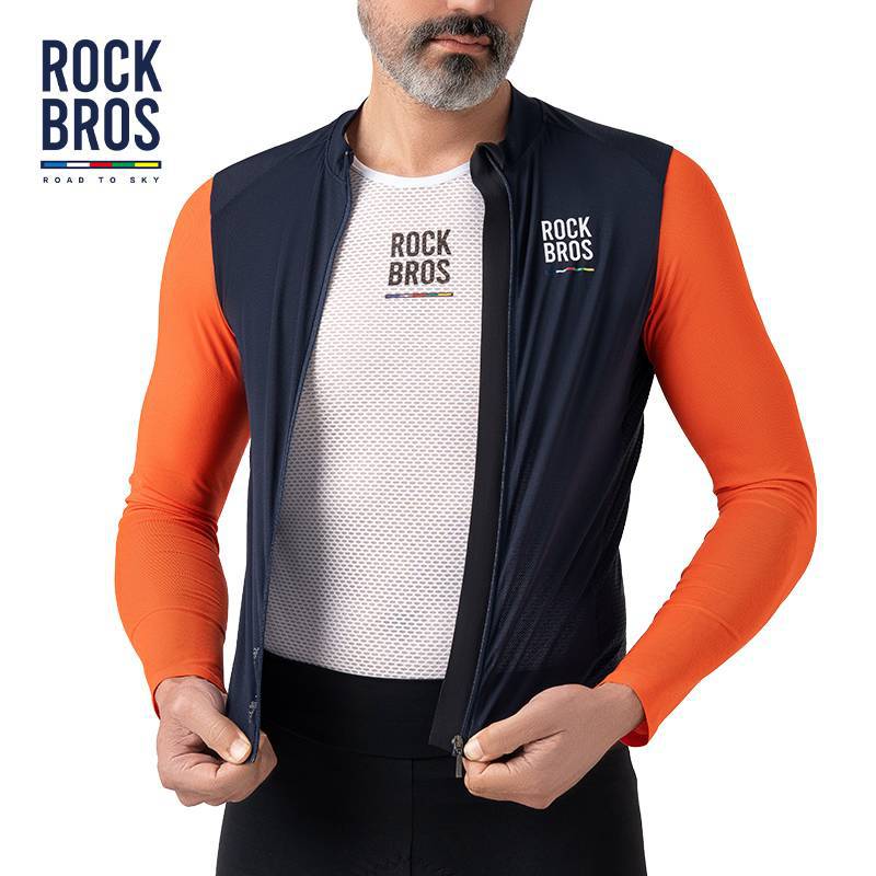 ROAD TO SKY Herren Langarm-Radtrikot Fahrrad Jersey für MTB & Rennrad - Image 3