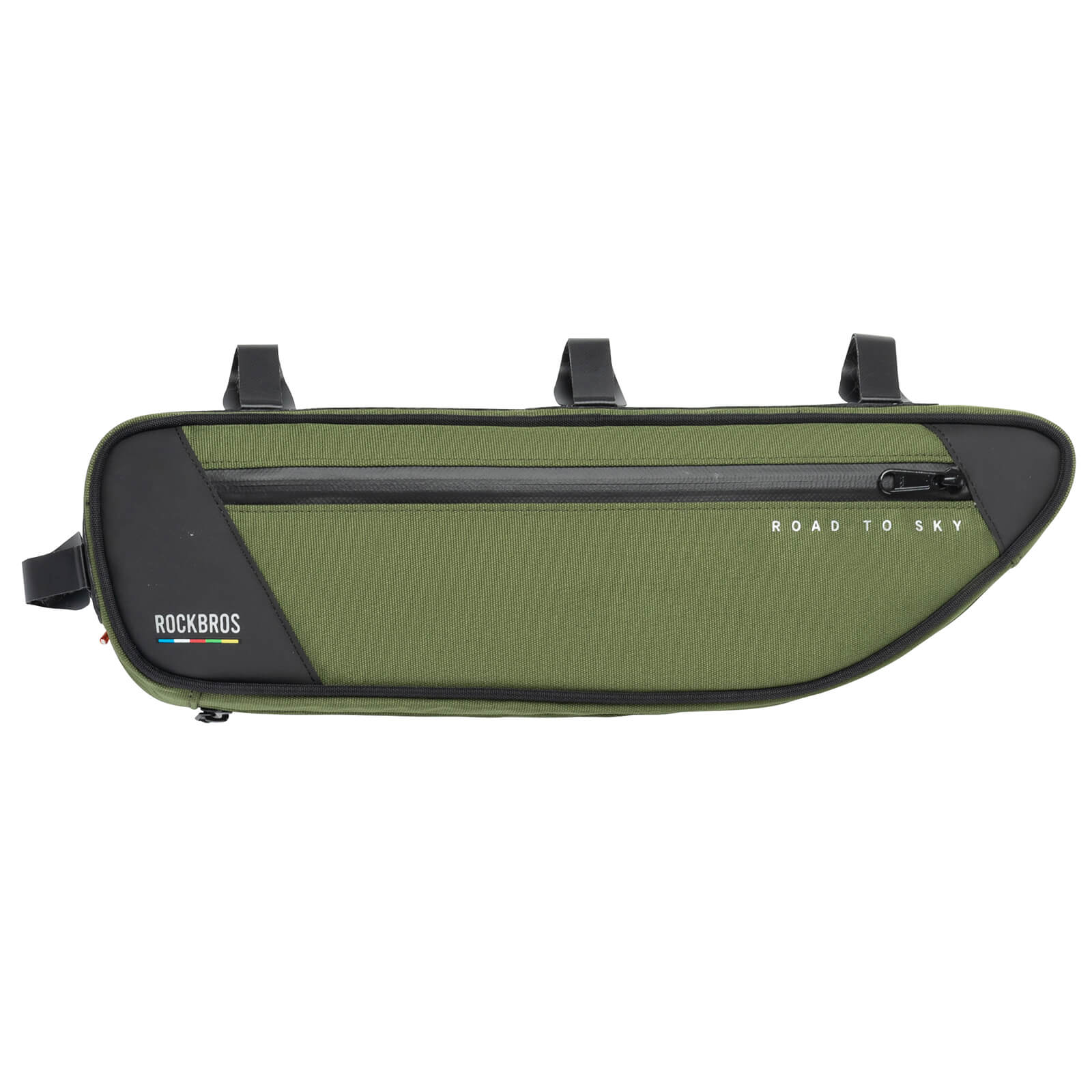 ROAD TO SKY Reflektierende Wasserdichte Fahrrad 2L Dreieckstasche - Image 4