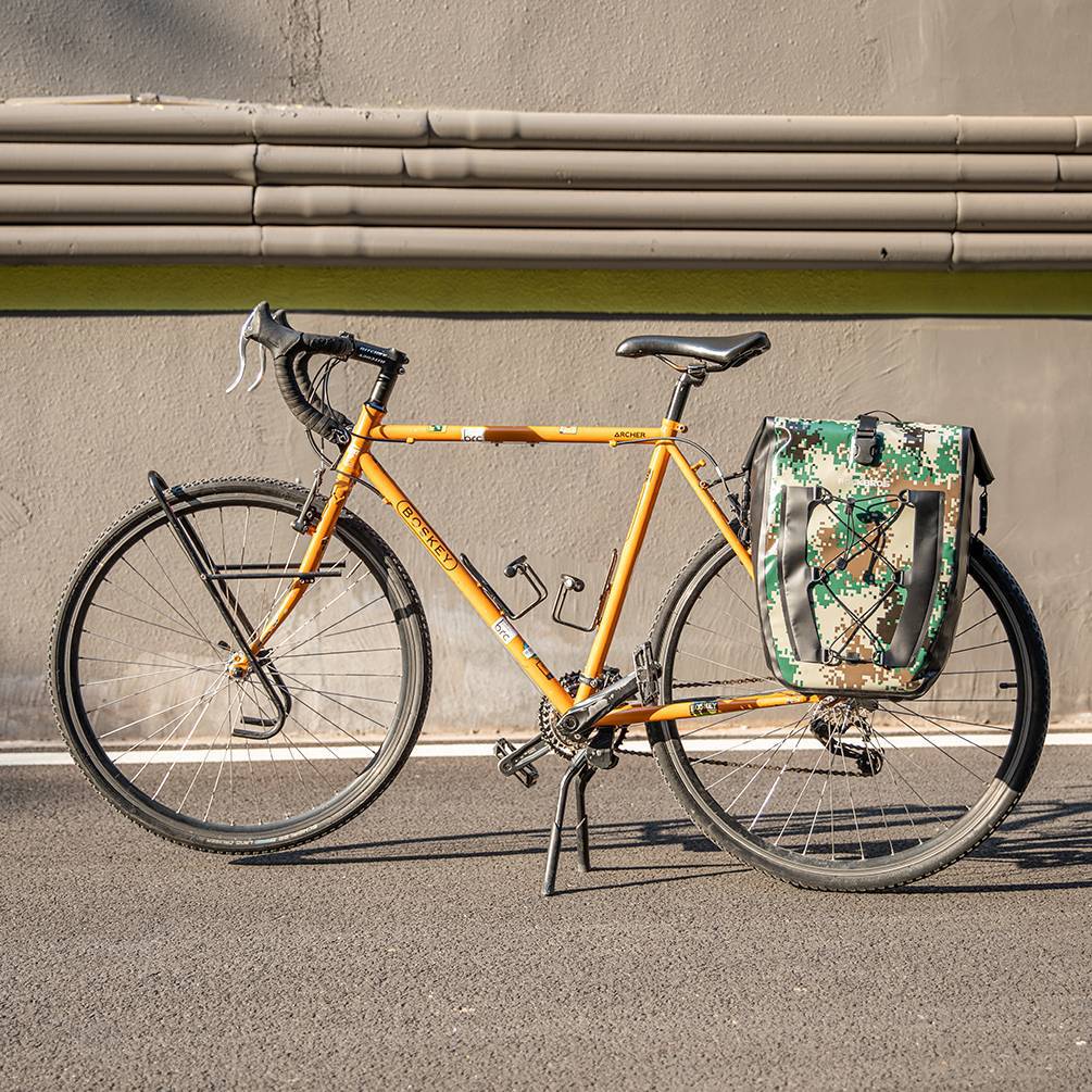 ROCKBROS 100 % wasserdichte Transporttaschen mit Netztasche 27L - Image 17