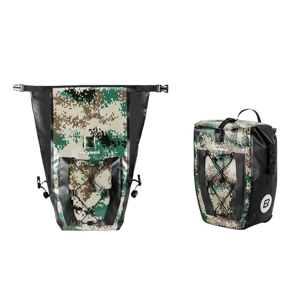 ROCKBROS 100 % wasserdichte Transporttaschen mit Netztasche 27L - Image 5