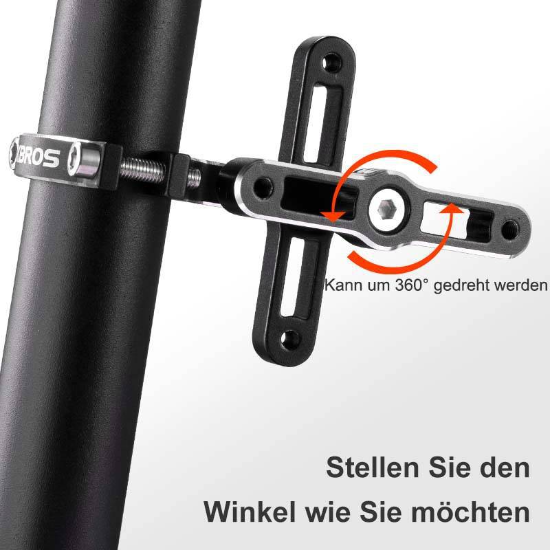 ROCKBROS Alu Universal Flaschenhalter Adapter für Fahrrad und Motorrad - Image 4