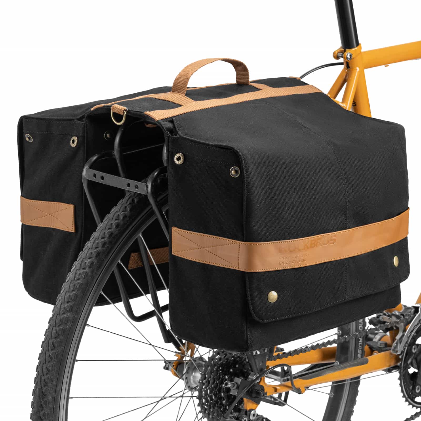 ROCKBROS Fahrrad Gepäckträgertasche mit Tragegriff 27L 3 Farbe - Image 4