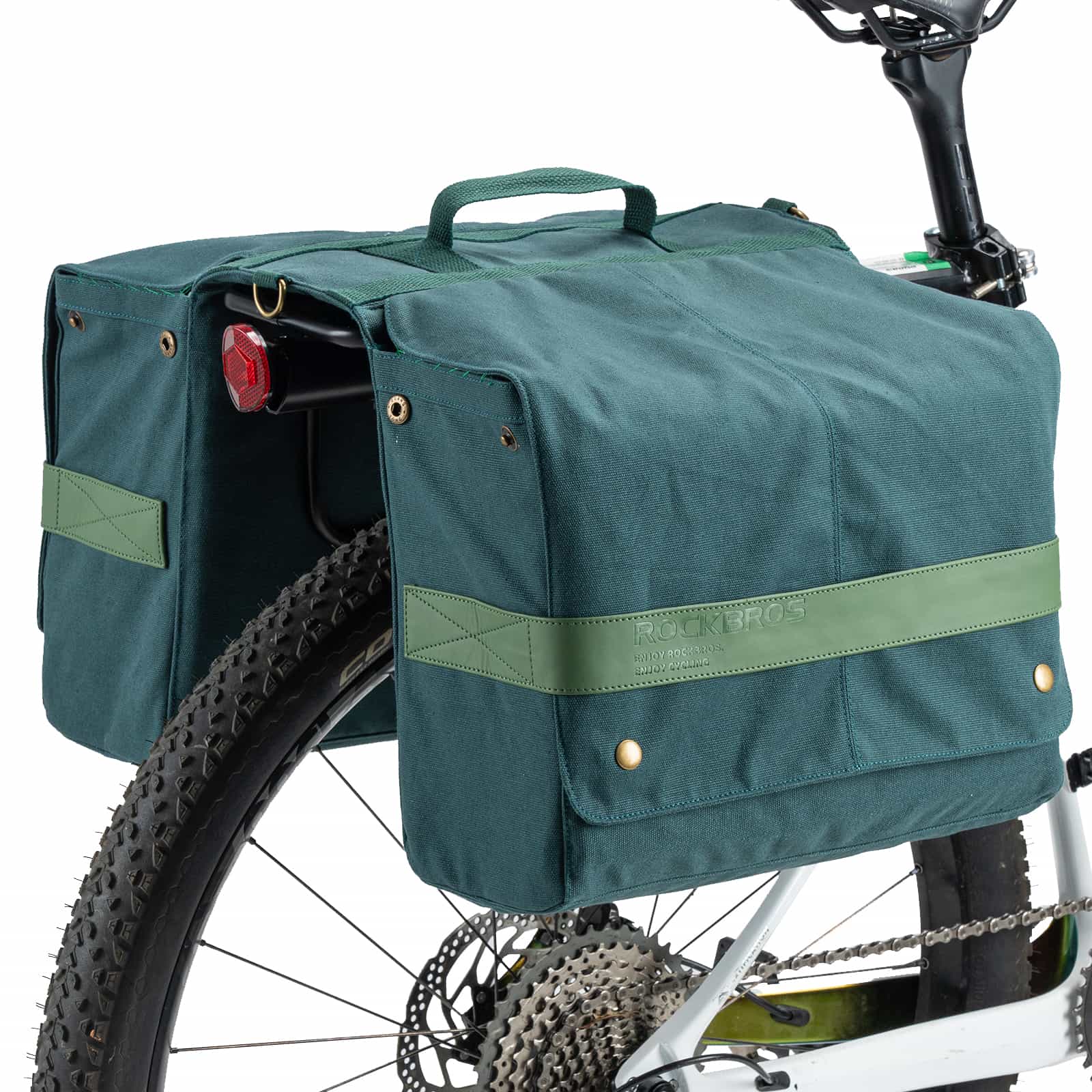 ROCKBROS Fahrrad Gepäckträgertasche mit Tragegriff 27L 3 Farbe - Image 5