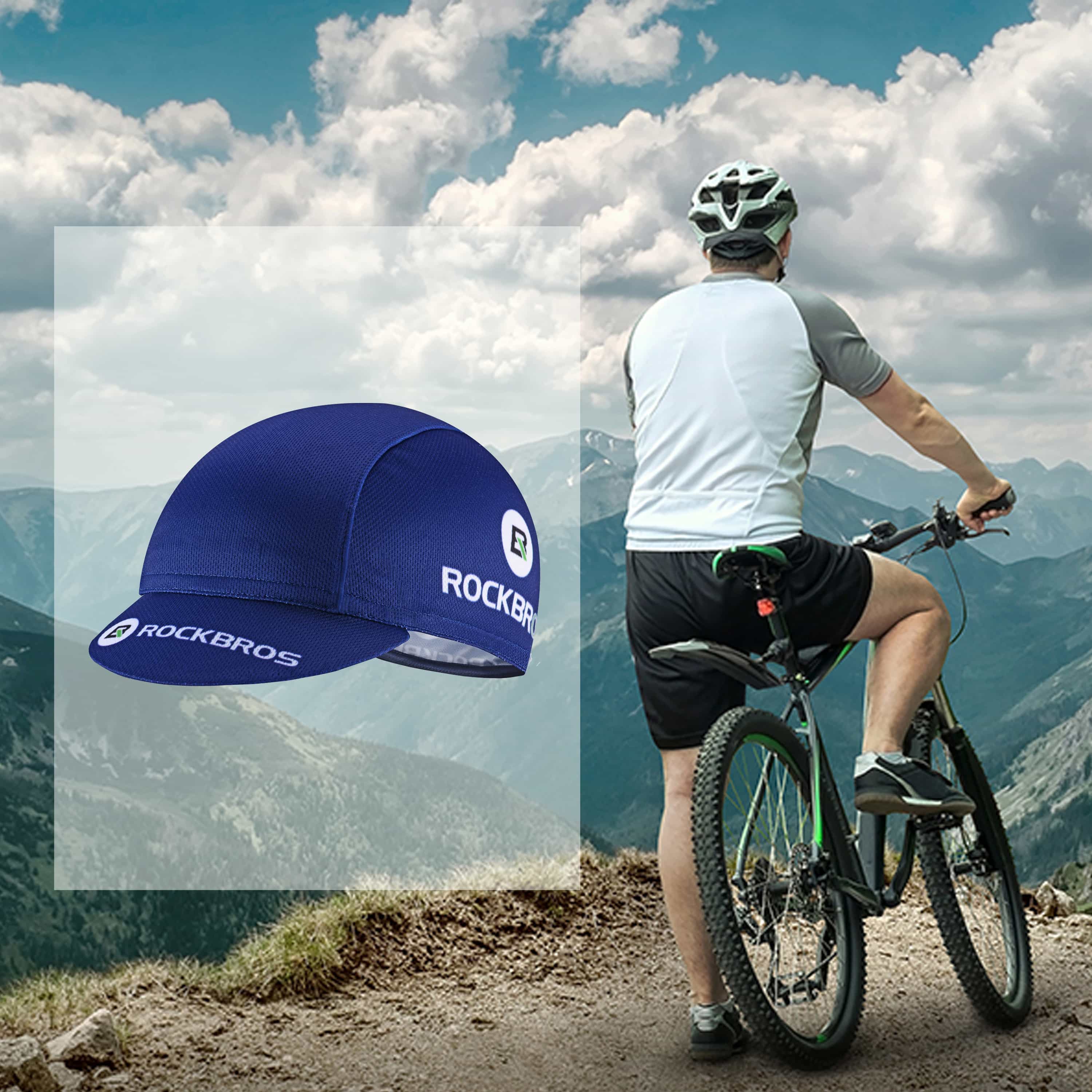 ROCKBROS Fahrrad Kappe UV-Schutz Sport Hut für Damen Herren 54-61 cm - Image 25