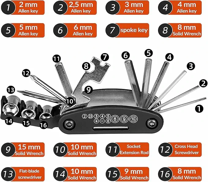 ROCKBROS Satteltaschen Fahrradsitz Taschen mit Rücklichthalter 1L - Image 17