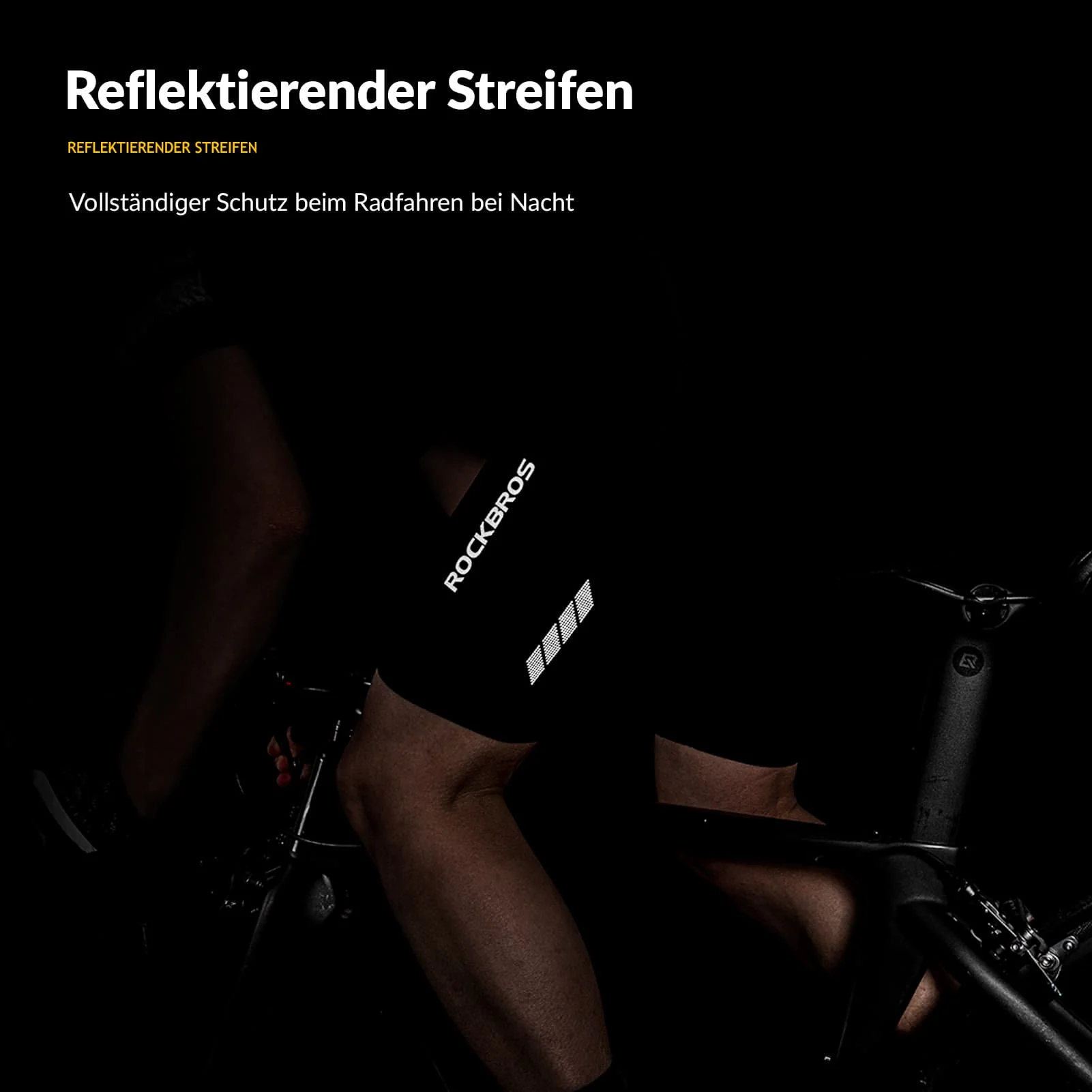ROCKBROS Fahrradhose mit 3D Sitzpolster Schnell trocken Herren - Image 7