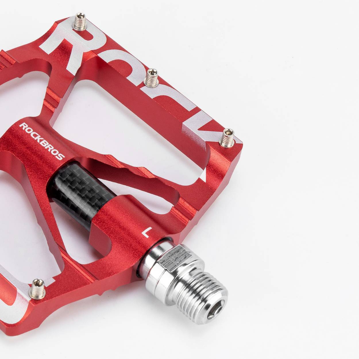 ROCKBROS Fahrradpedale 9/16 Zoll Alu MTB Pedale mit Abgedichtete Lager - Image 11