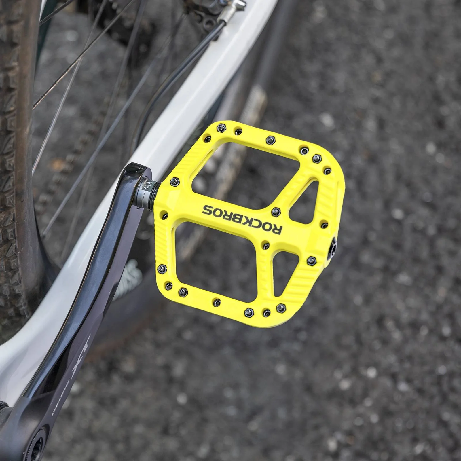 ROCKBROS Fahrradpedale Nylon Flat Pedale 9/16 Zoll mit 3 Bearing - Image 24