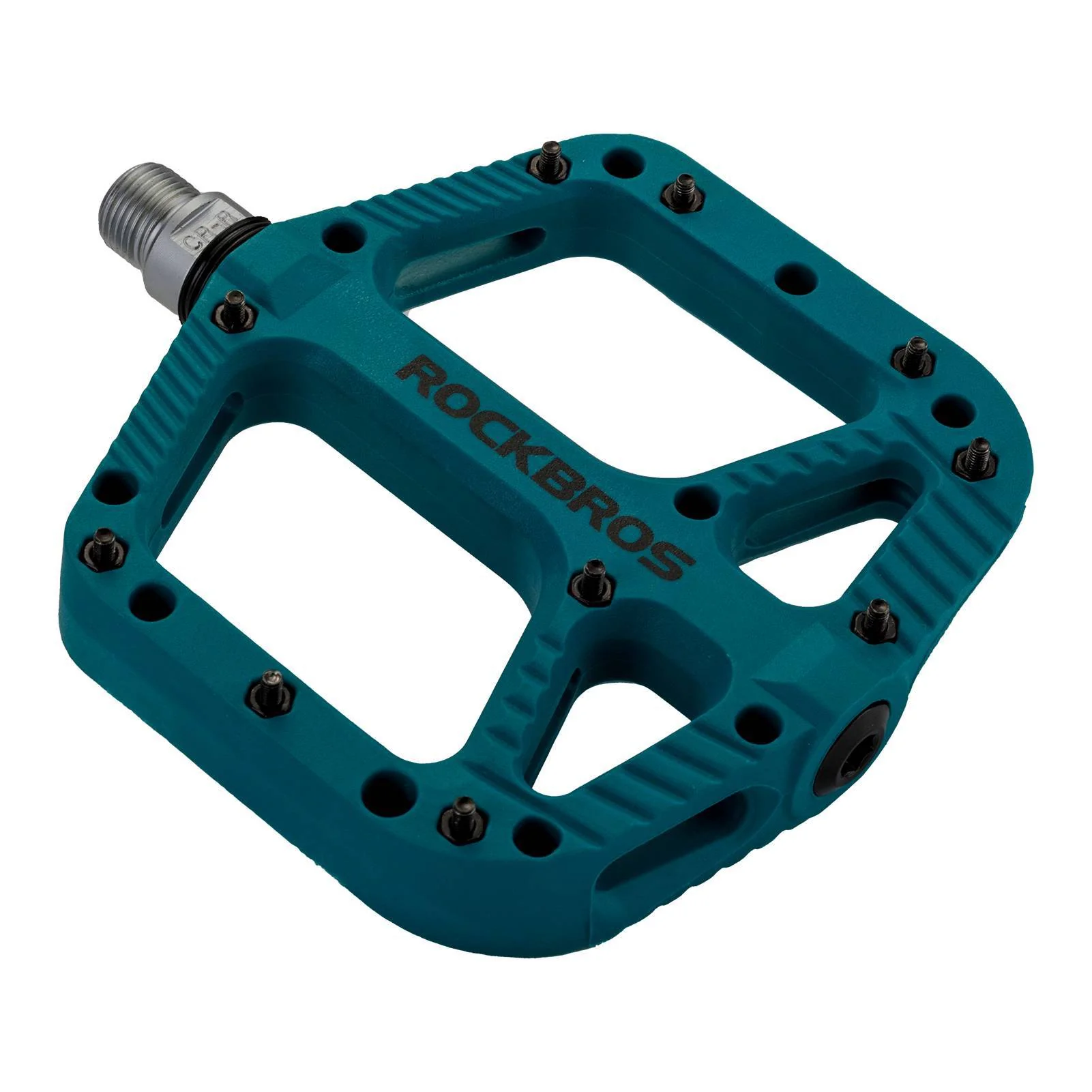 ROCKBROS Fahrradpedale Nylon Flat Pedale 9/16 Zoll mit 3 Bearing - Image 4