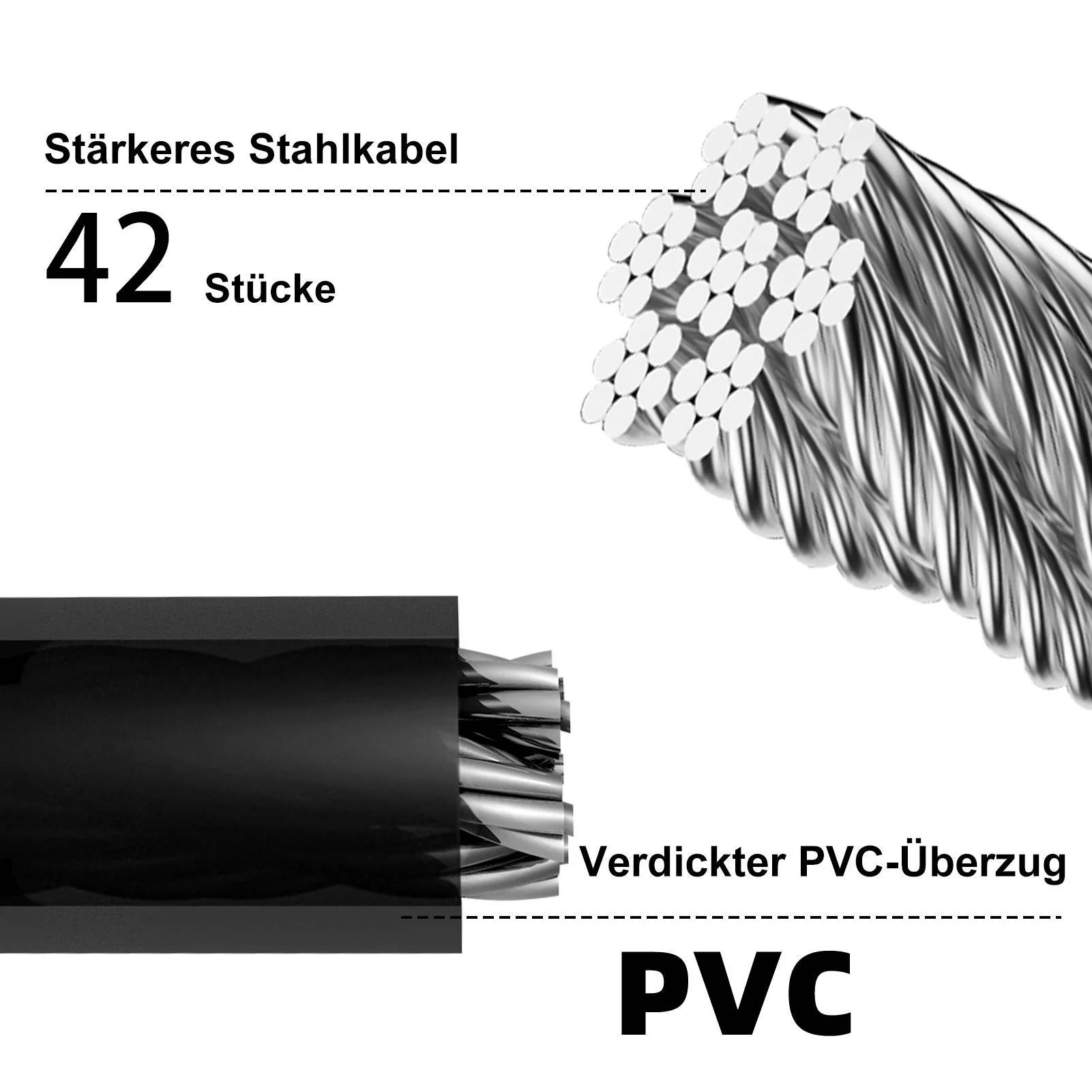 ROCKBROS Fahrradschloss 5-stelliges Kabelschloss - Image 5