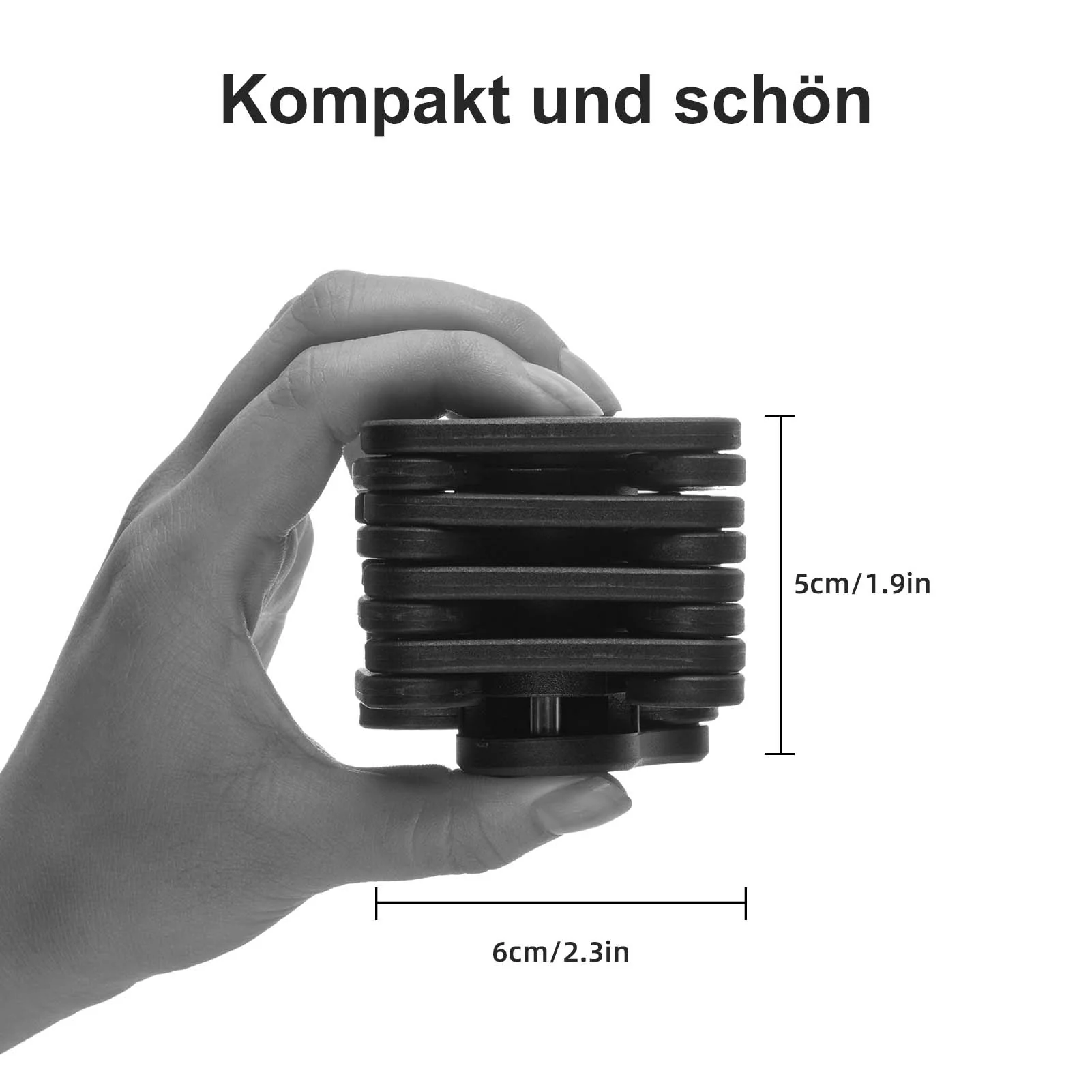 ROCKBROS Fahrradschloss Faltschloss 70 cm Lang Schwarz - Image 12