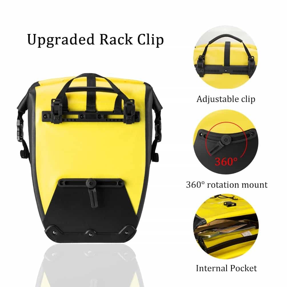 ROCKBROS Gepäckträgertasche 25L-32L 100 % wasserdicht mit Tragegriff - Image 19