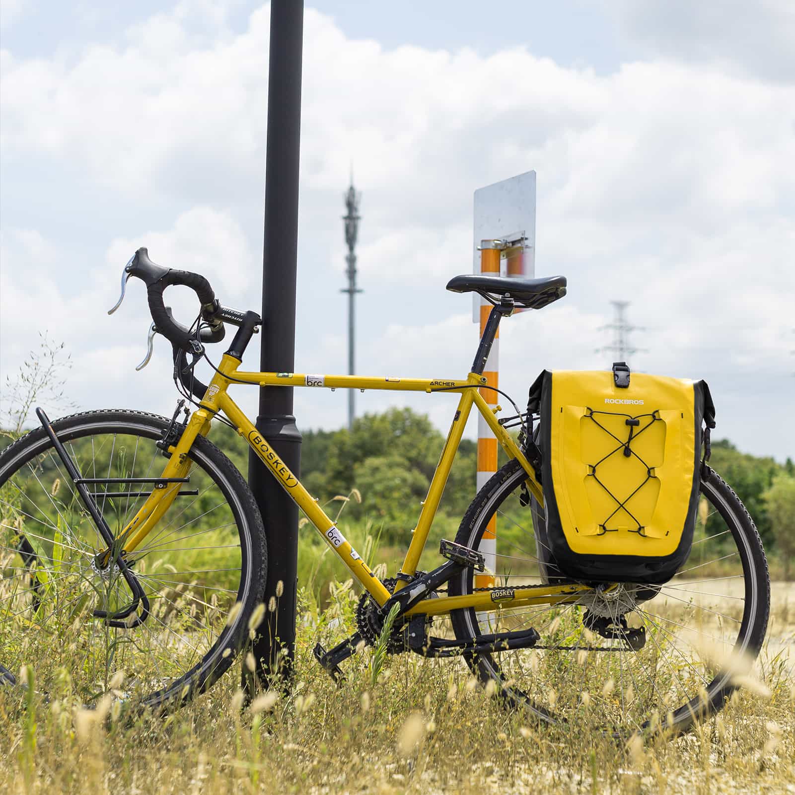 ROCKBROS Gepäckträgertasche 25L-32L 100 % wasserdicht mit Tragegriff - Image 34