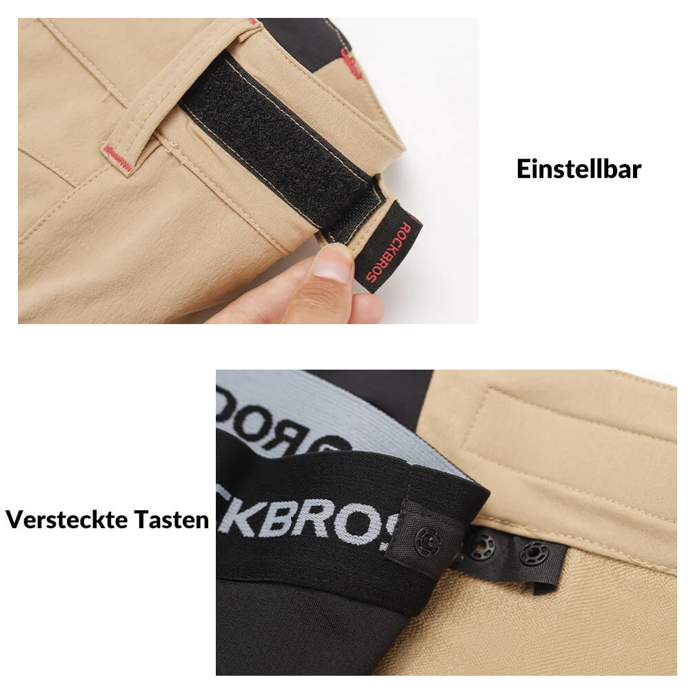 ROCKBROS Radhose Herren Kurz atmungsaktiv Anti-Stoß Fahrradhose - Image 10