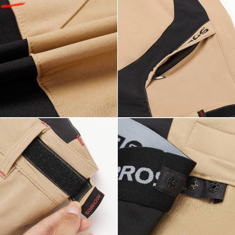 ROCKBROS Radhose Herren Kurz atmungsaktiv Anti-Stoß Fahrradhose - Image 15
