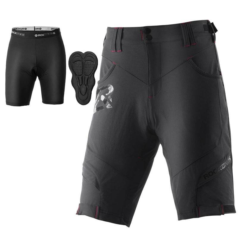 ROCKBROS Radhose Herren Kurz atmungsaktiv Anti-Stoß Fahrradhose - Image 16