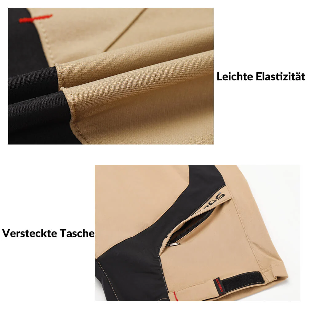 ROCKBROS Radhose Herren Kurz atmungsaktiv Anti-Stoß Fahrradhose - Image 9