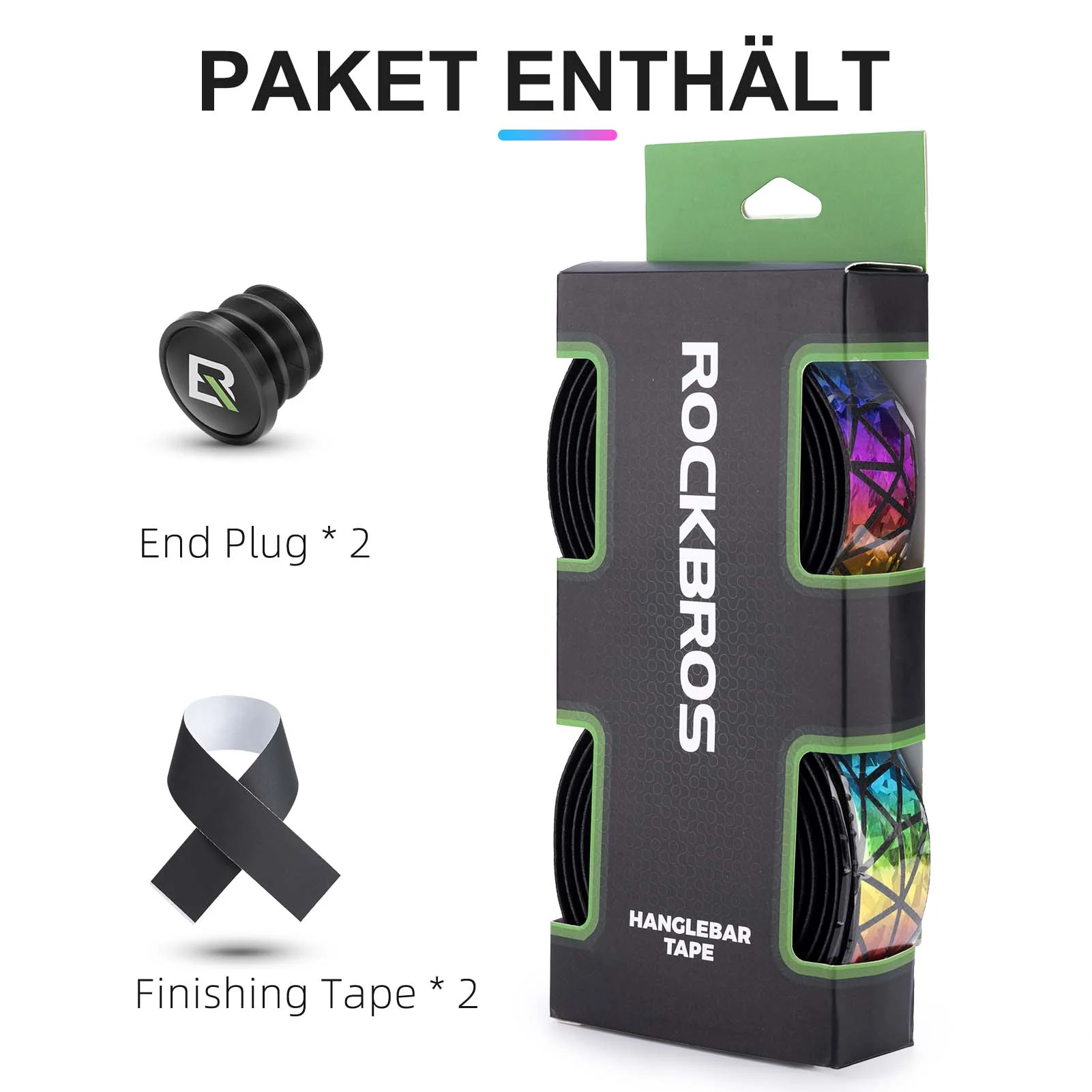 ROCKBROS rutschfest Fahrrad Lenkerband für MTB Rennrad 2 Rollen - Image 13