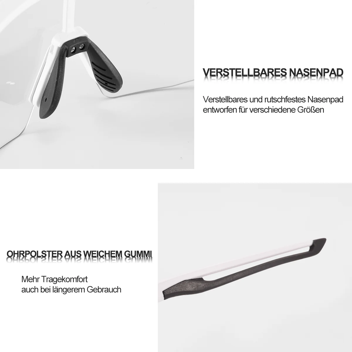 ROCKBROS Sonnenbrille für Männer & Frauen UV-Schutz Fahrradbrille - Image 16