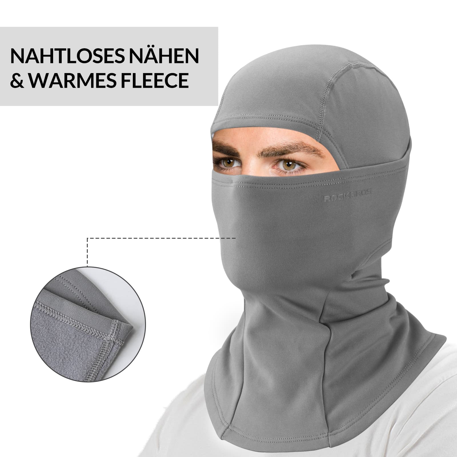 ROCKBROS Sturmhaube Herbst Winter Balaclava für Outdoorsports Unisex - Image 15