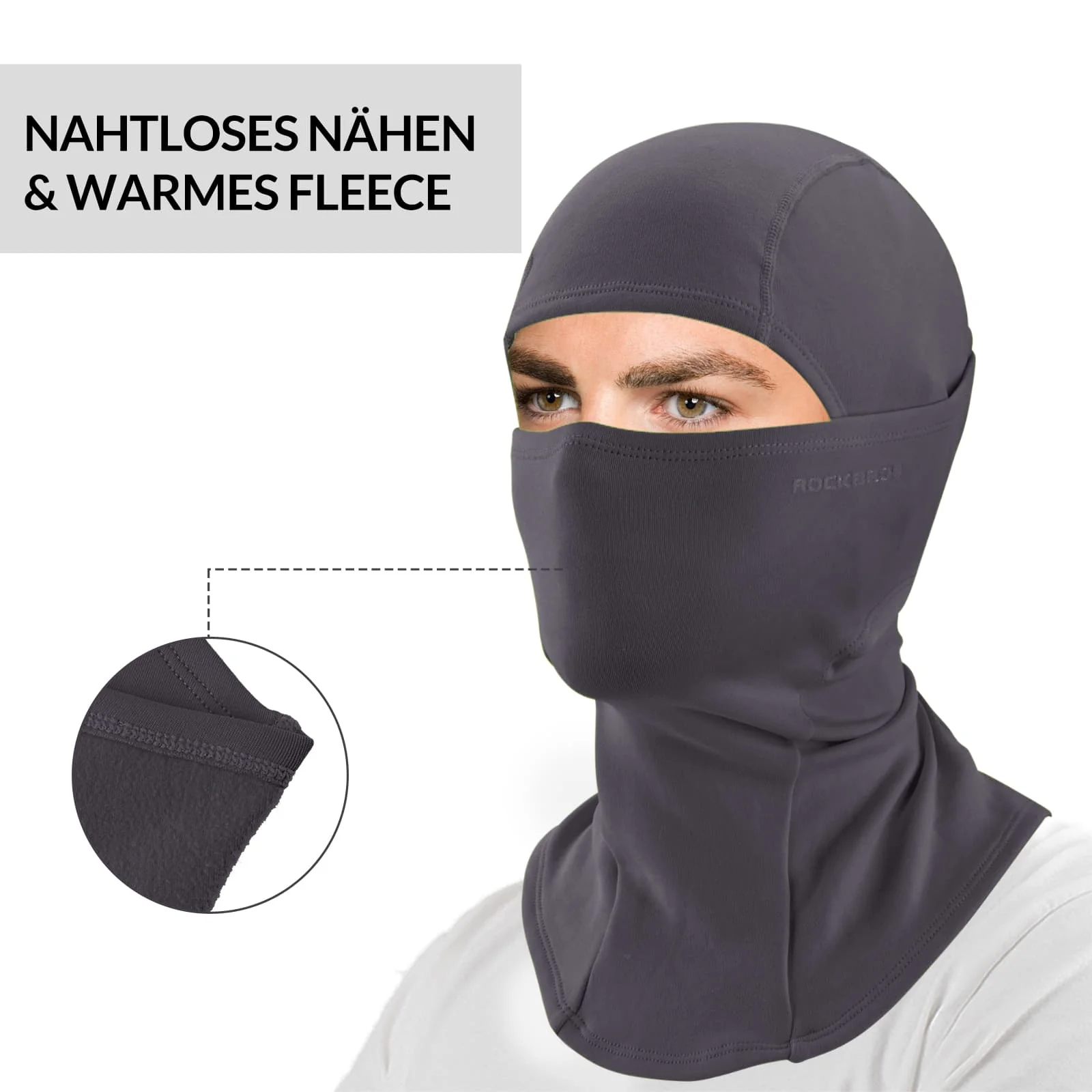 ROCKBROS Sturmhaube Herbst Winter Balaclava für Outdoorsports Unisex - Image 61