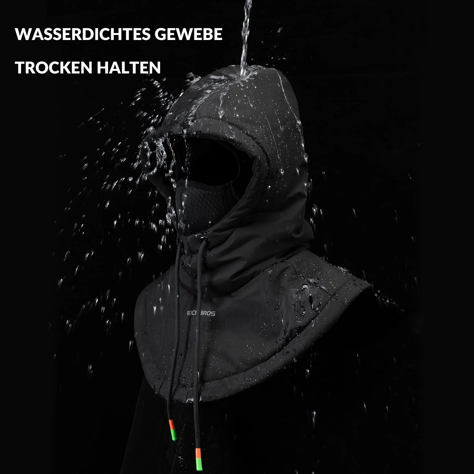 ROCKBROS Sturmhaube Winddicht Fahrrad Full Face Gesichtshaube für Radfahren Skifahren - Image 21