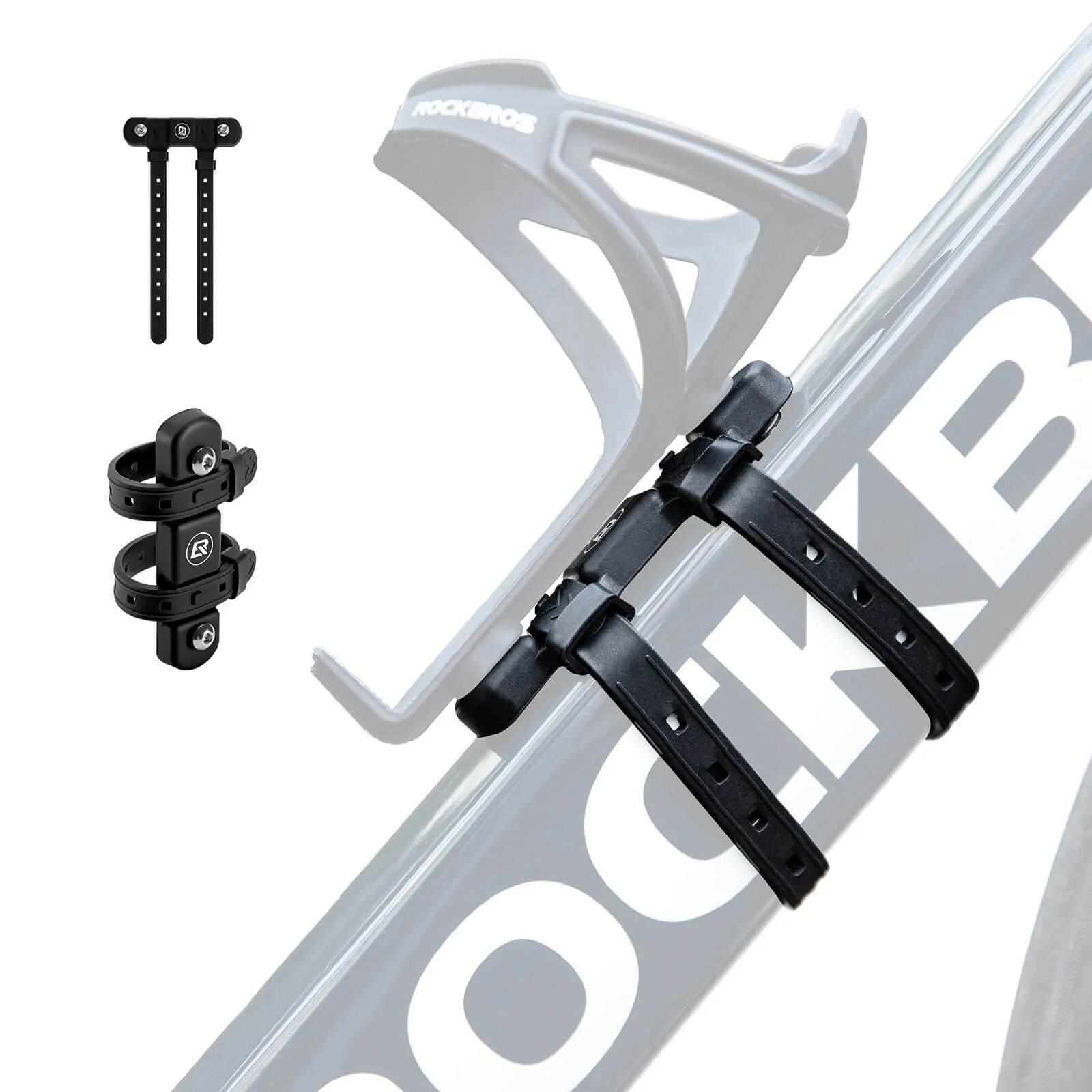 ROCKBROS Universal Flaschenhalter für Fahrrad Kein Stanzen Basis für Umbau - Image 9