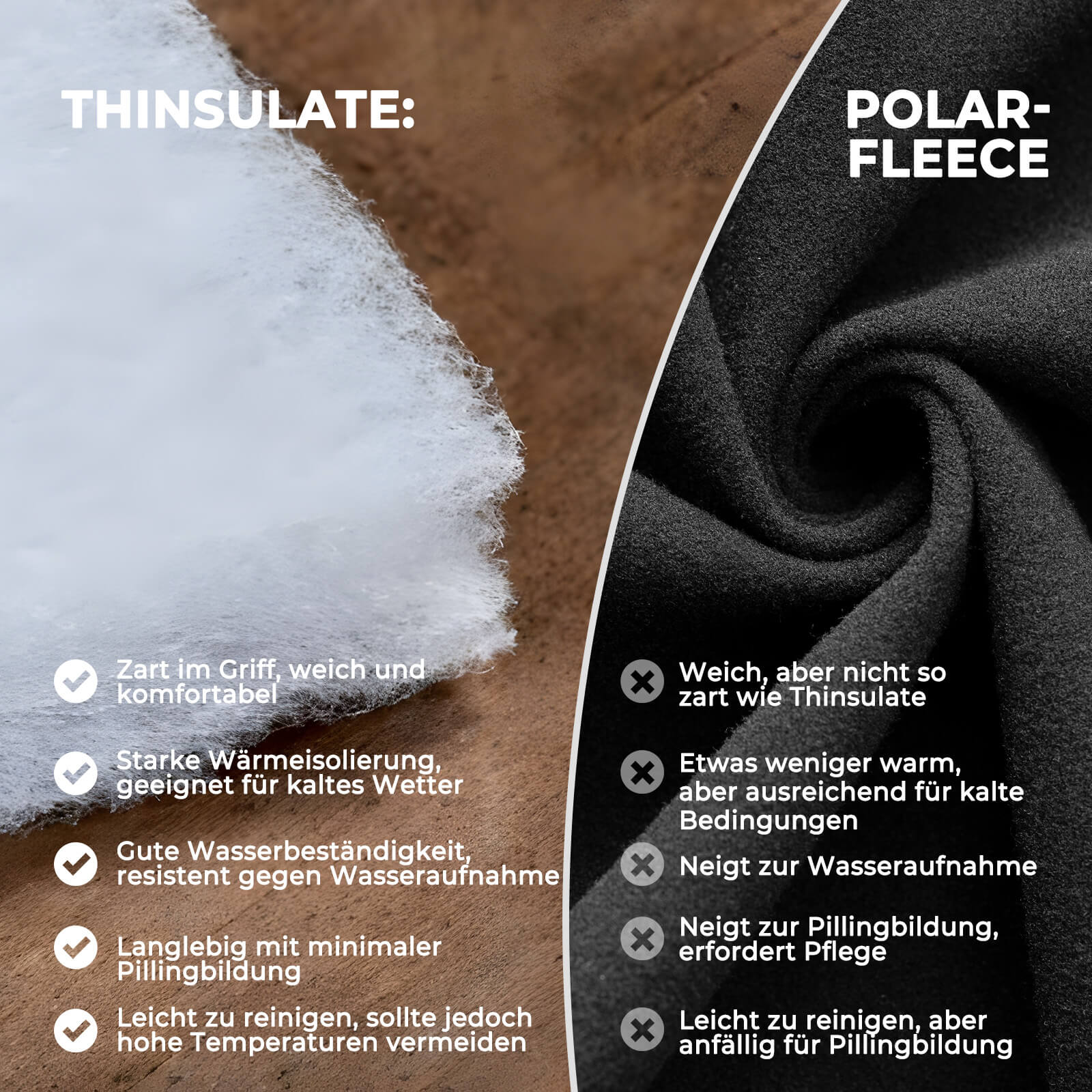 ROCKBROS Vollfinger Handschuhe Fahrradhandschuhe mit Touchscreenfunktion - Image 4