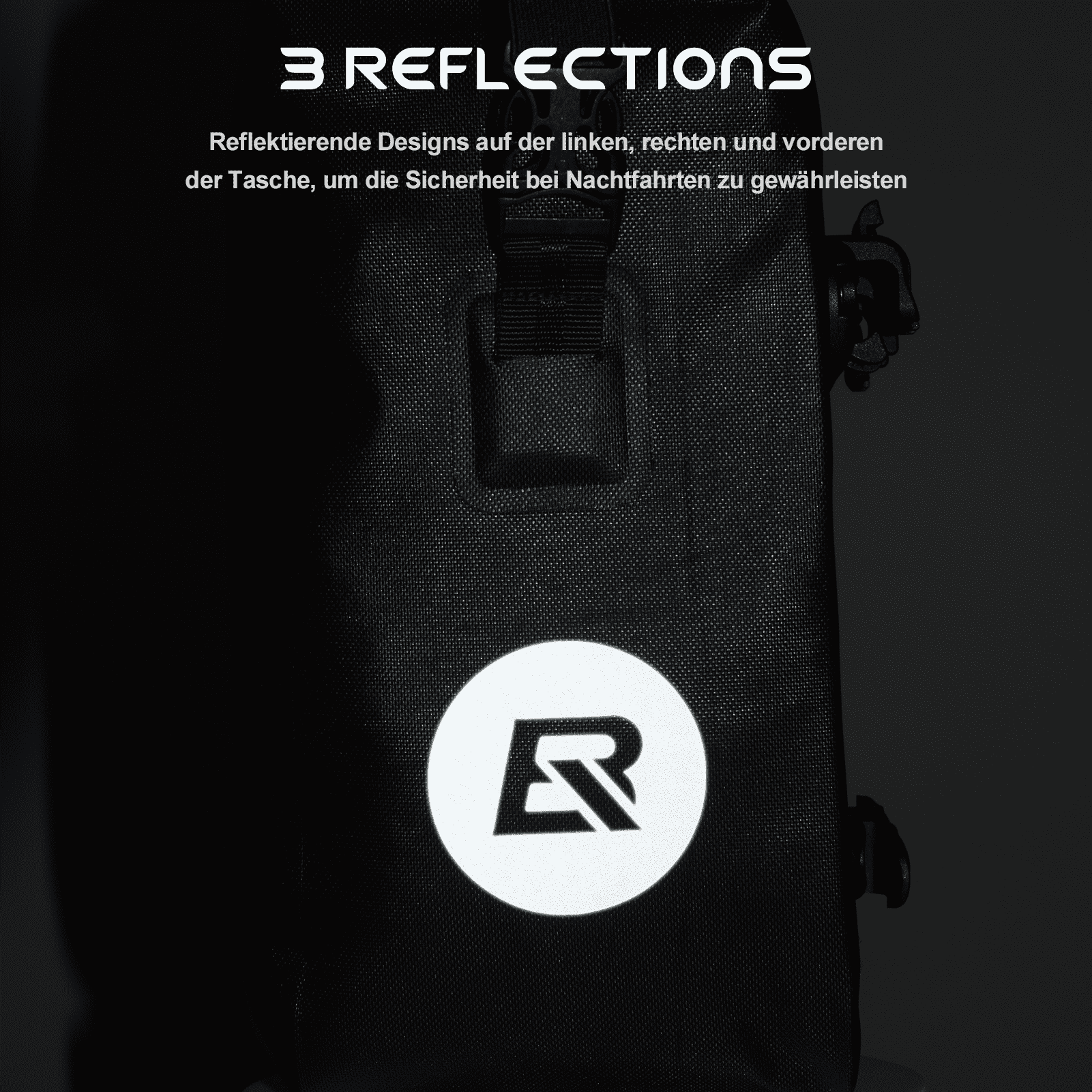 ROCKBROS Wasserdichte Gepäckträgertasche 12-16L - Image 7