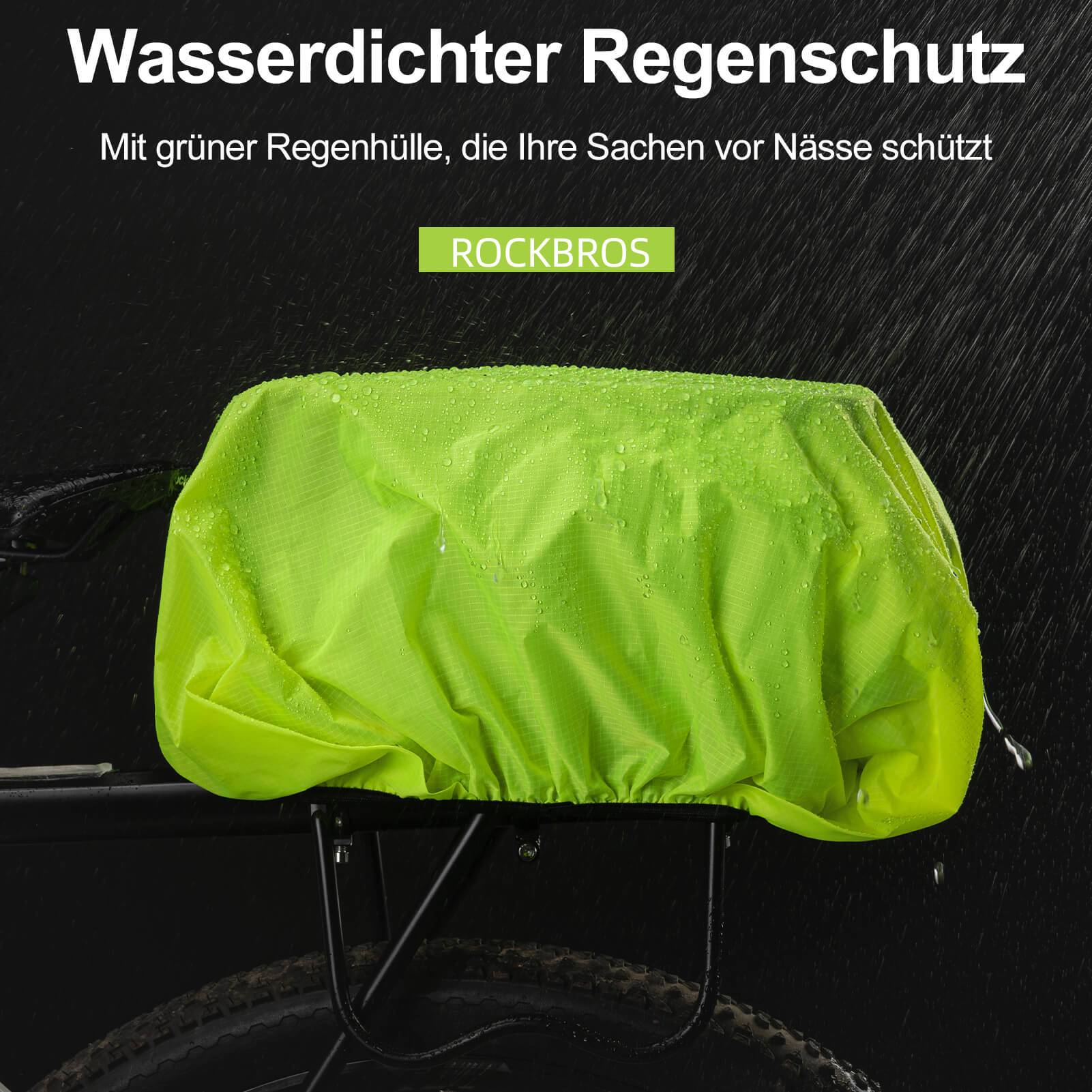 ROCKBROS Wasserdichte Gepäckträgertasche Für Fahrrad - Image 9