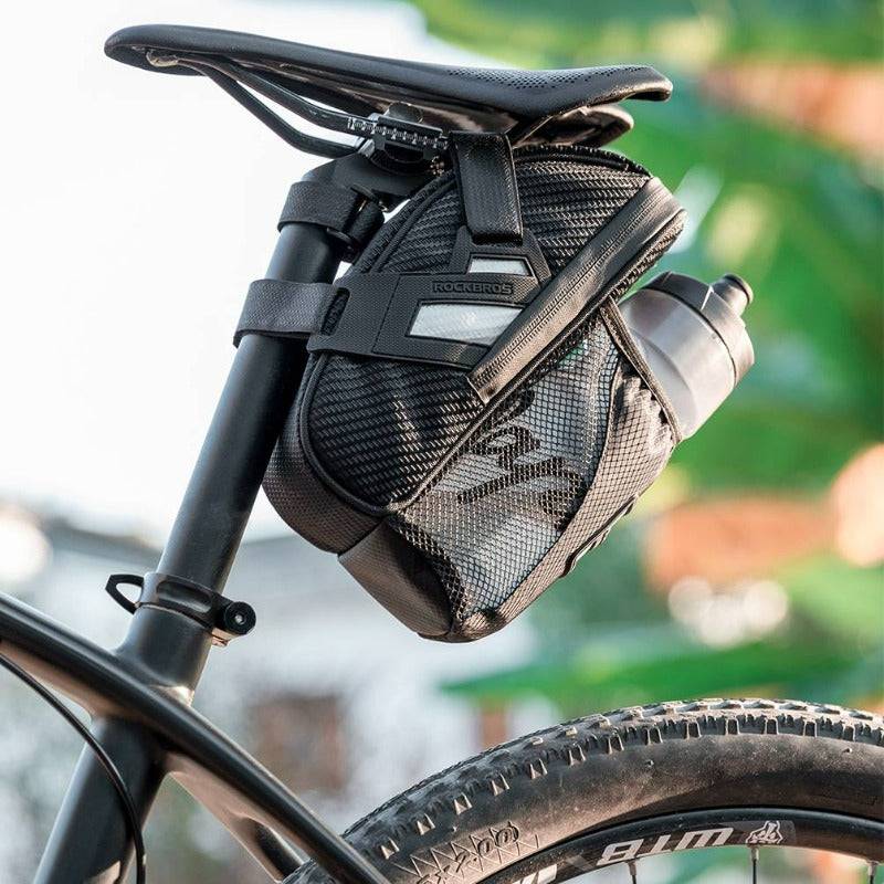 ROCKBROS wasserdichte Satteltasche mit Flaschenhalter für MTB Rennrad - Image 24