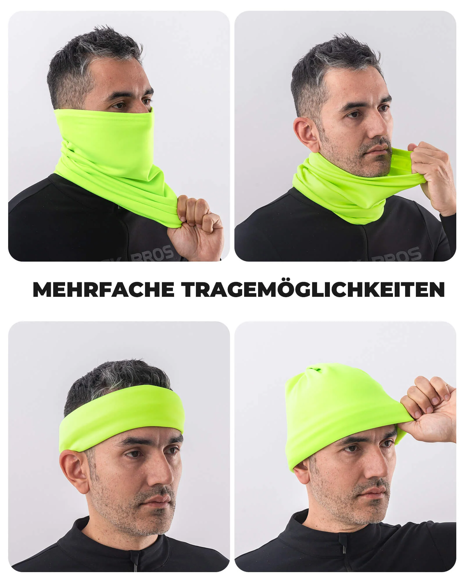 ROCKBROS Winter Halbe Balaclavas Multifunktion Atmungsaktiv Gesichtsbedeckung - Image 12