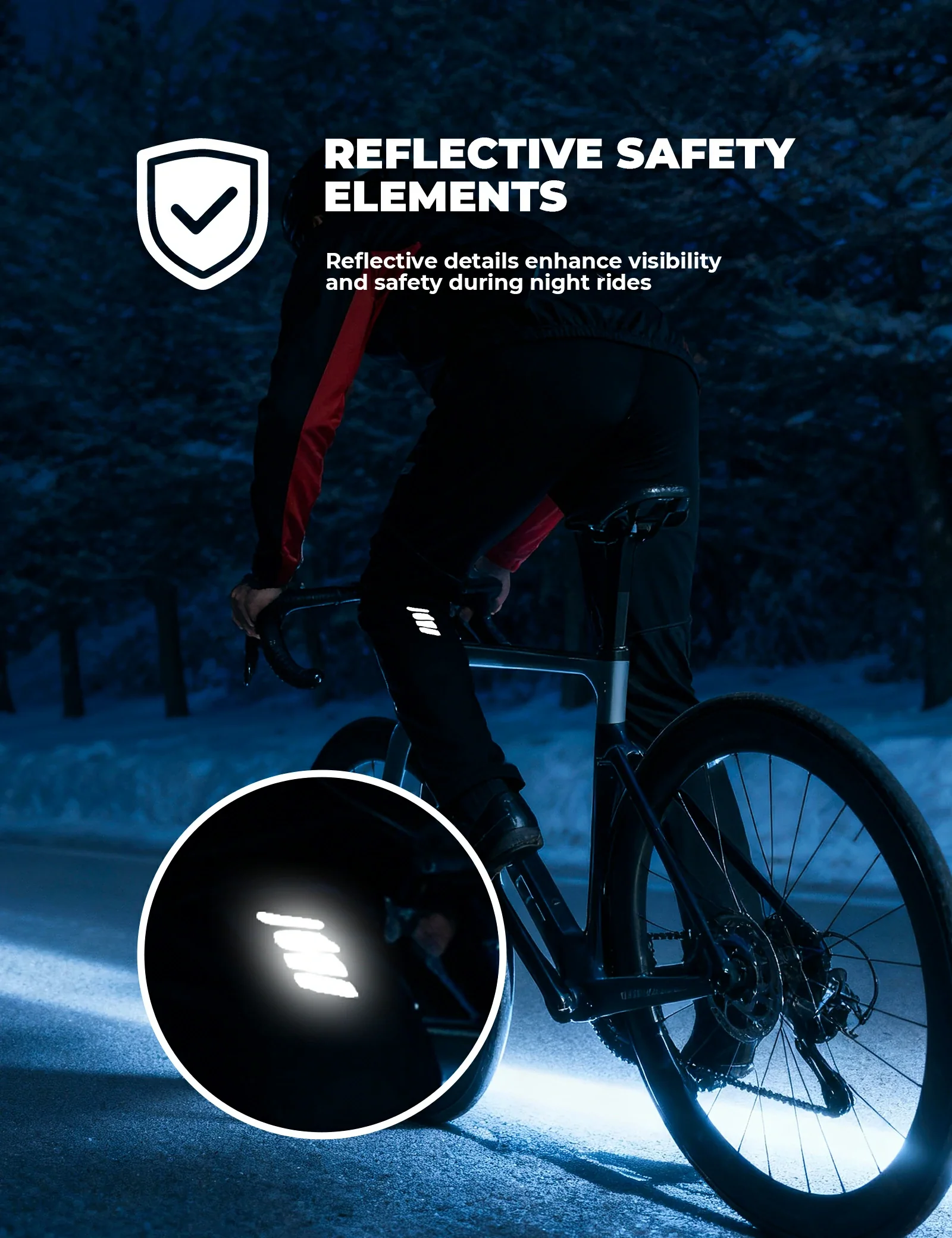 ROCKBROS Winter Jacke / Hose Herren Windschutz Radsportanzug - Image 9